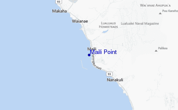 mappa di localizzazione di Maili Point