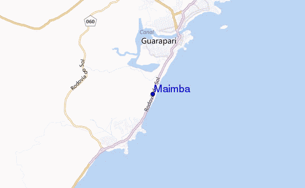 mappa di localizzazione di Maimba