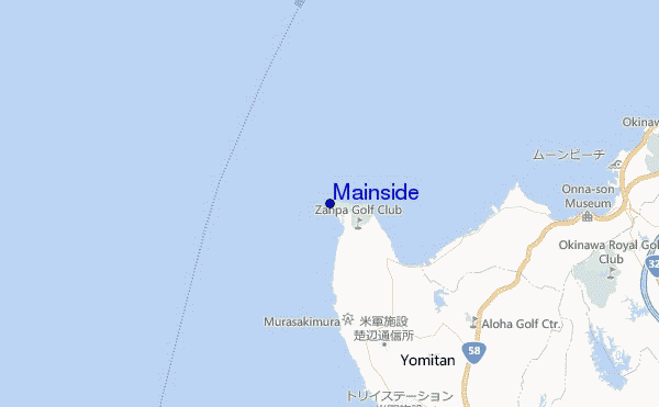 mappa di localizzazione di Mainside
