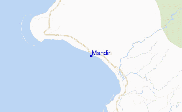 mappa di localizzazione di Mandiri