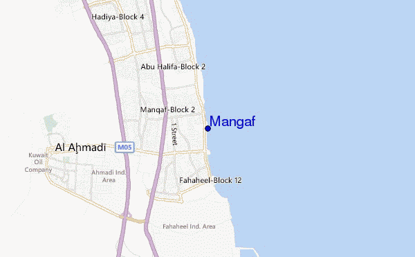 mappa di localizzazione di Mangaf