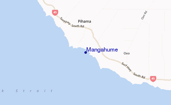 mappa di localizzazione di Mangahume