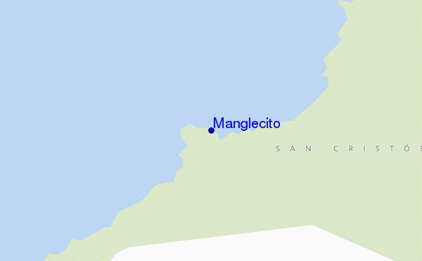 mappa di localizzazione di Manglecito