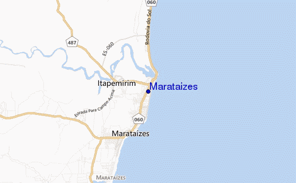 mappa di localizzazione di Marataizes