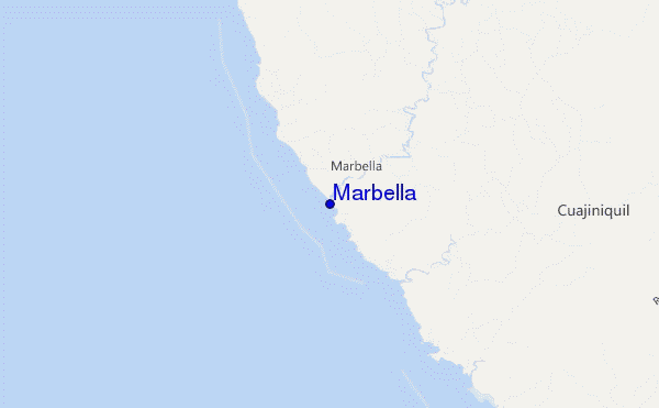 mappa di localizzazione di Marbella