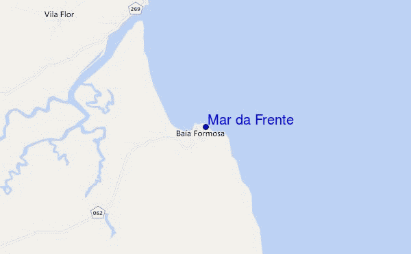 mappa di localizzazione di Mar da Frente