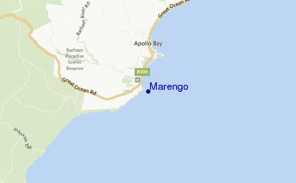 mappa di localizzazione di Marengo
