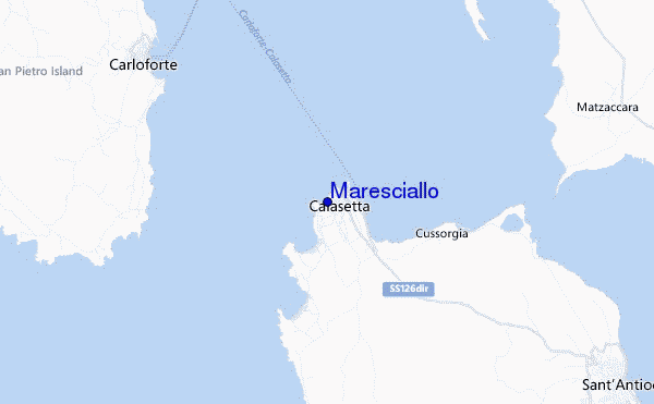 mappa di localizzazione di Maresciallo