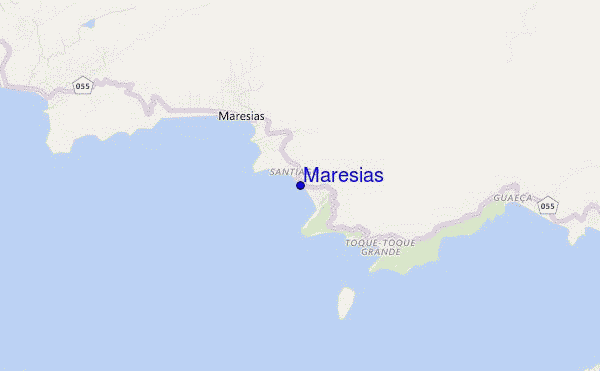 mappa di localizzazione di Maresias