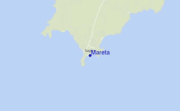 mappa di localizzazione di Mareta
