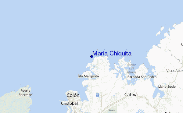 mappa di localizzazione di Maria Chiquita