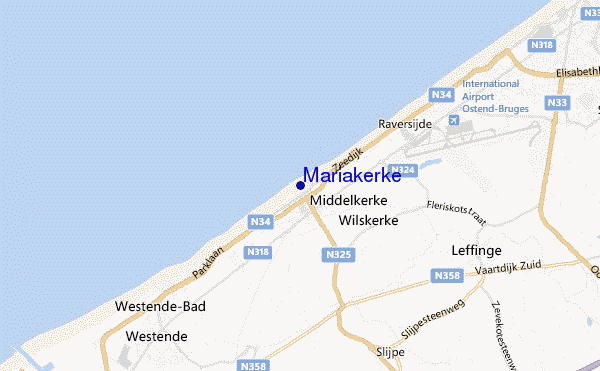 mappa di localizzazione di Mariakerke