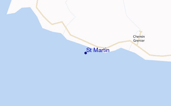 mappa di localizzazione di St Martin