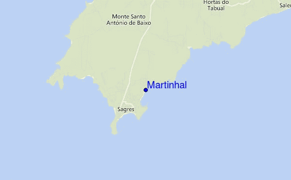 mappa di localizzazione di Martinhal