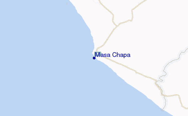 mappa di localizzazione di Masa Chapa