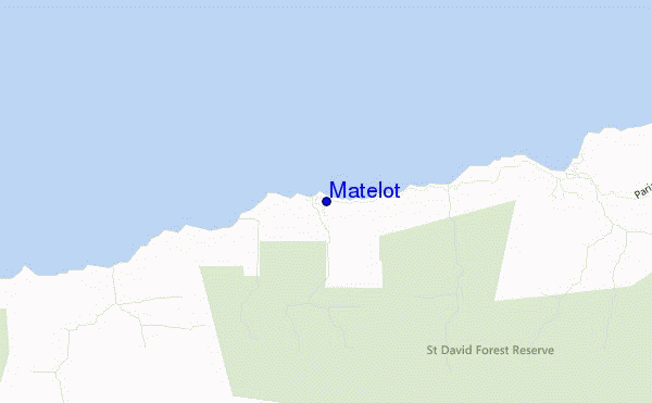 mappa di localizzazione di Matelot