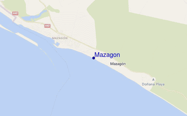 mappa di localizzazione di Mazagon