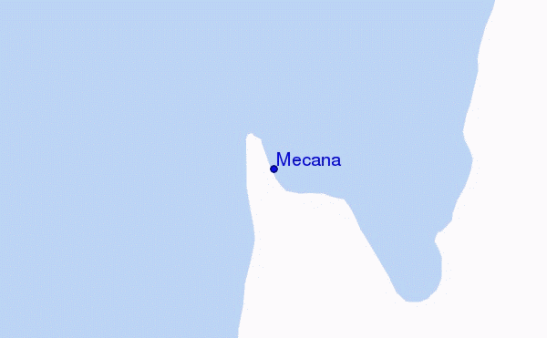 mappa di localizzazione di Mecana