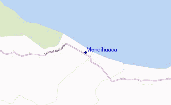 mappa di localizzazione di Mendihuaca