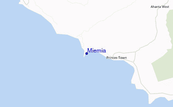 mappa di localizzazione di Miemia
