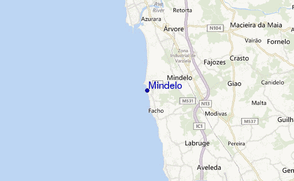mappa di localizzazione di Mindelo