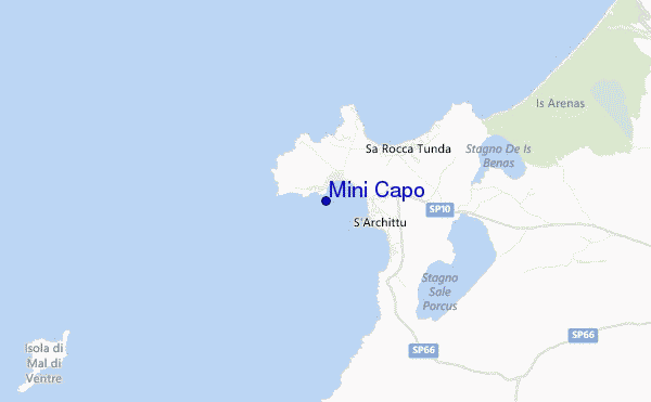 mappa di localizzazione di Mini Capo