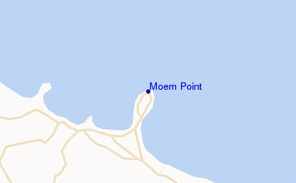mappa di localizzazione di Moem Point