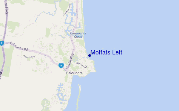 mappa di localizzazione di Moffats Left