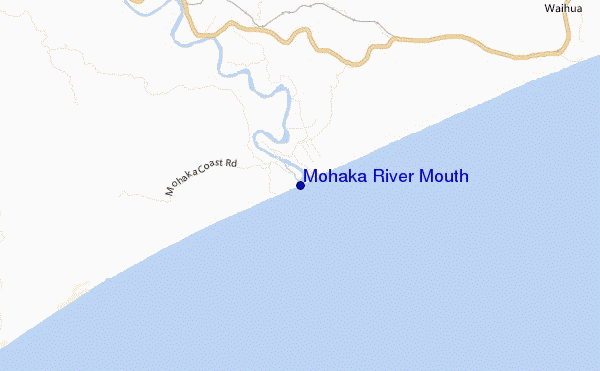 mappa di localizzazione di Mohaka River Mouth
