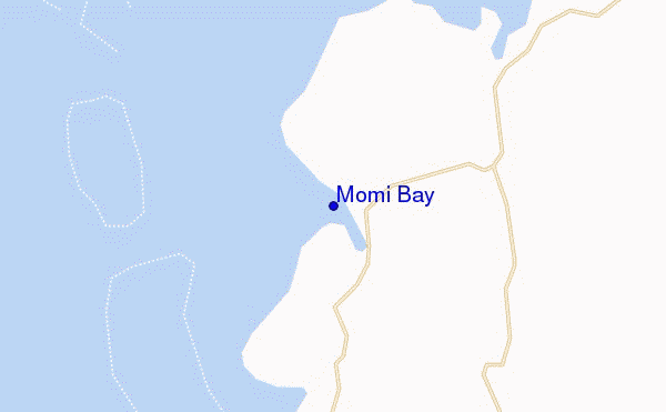 mappa di localizzazione di Momi Bay