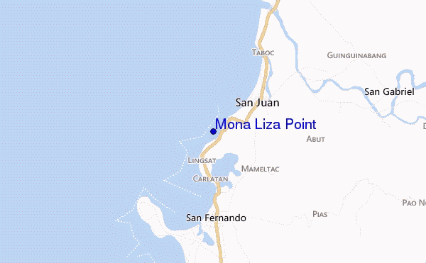 mappa di localizzazione di Mona Liza Point