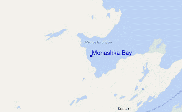 mappa di localizzazione di Monashka Bay