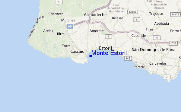 mappa di localizzazione di Monte Estoril