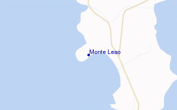 mappa di localizzazione di Monte Leao