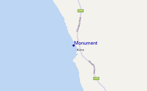 mappa di localizzazione di Monument