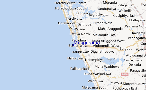 mappa di localizzazione di Moogurama