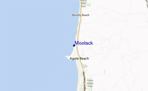 mappa di localizzazione di Moolack
