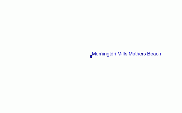mappa di localizzazione di Mornington Mills Mothers Beach