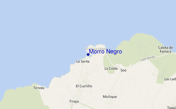 mappa di localizzazione di Morro Negro