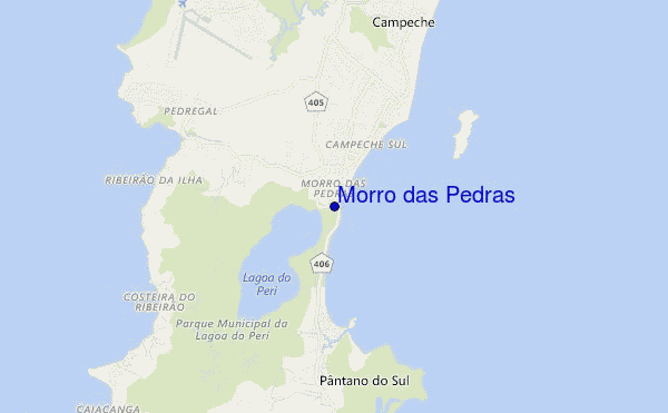 mappa di localizzazione di Morro das Pedras