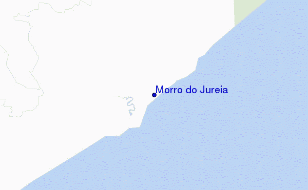 mappa di localizzazione di Morro do Jureia