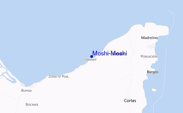 mappa di localizzazione di Moshi-Moshi