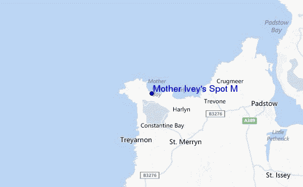 mappa di localizzazione di Mother Ivey s Spot M