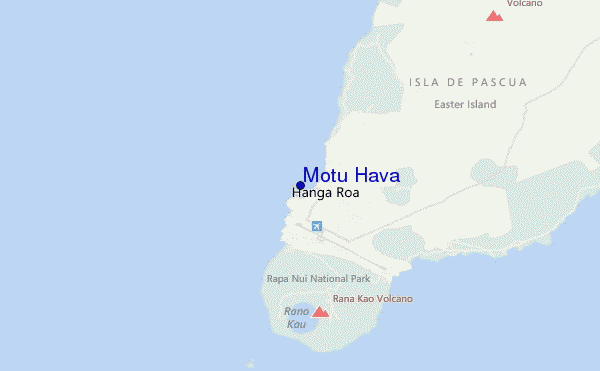 mappa di localizzazione di Motu Hava