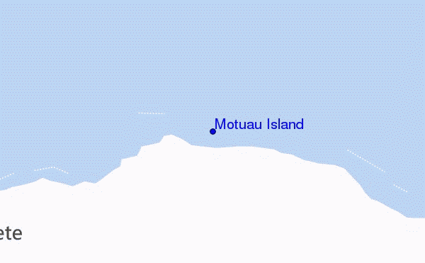 mappa di localizzazione di Motuau Island