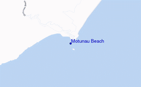 mappa di localizzazione di Motunau Beach