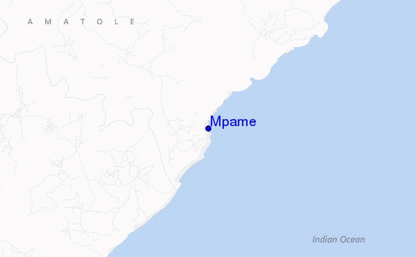 mappa di localizzazione di Mpame
