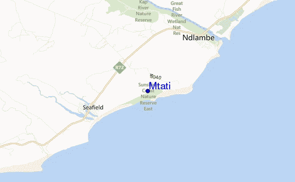 mappa di localizzazione di Mtati