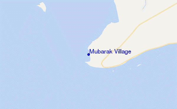 mappa di localizzazione di Mubarak Village