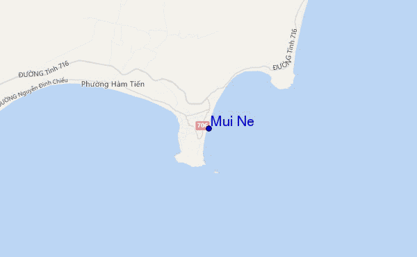 mappa di localizzazione di Mui Ne